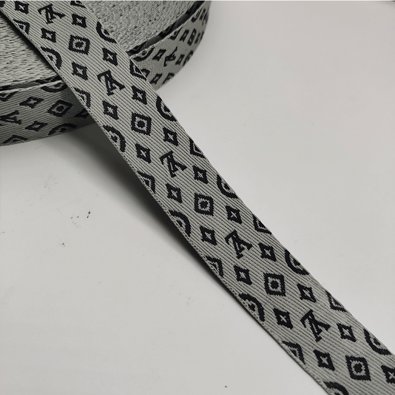 LV ribbon - Grey two sided