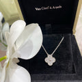 Silver 1 motif lucky necklace 15mm